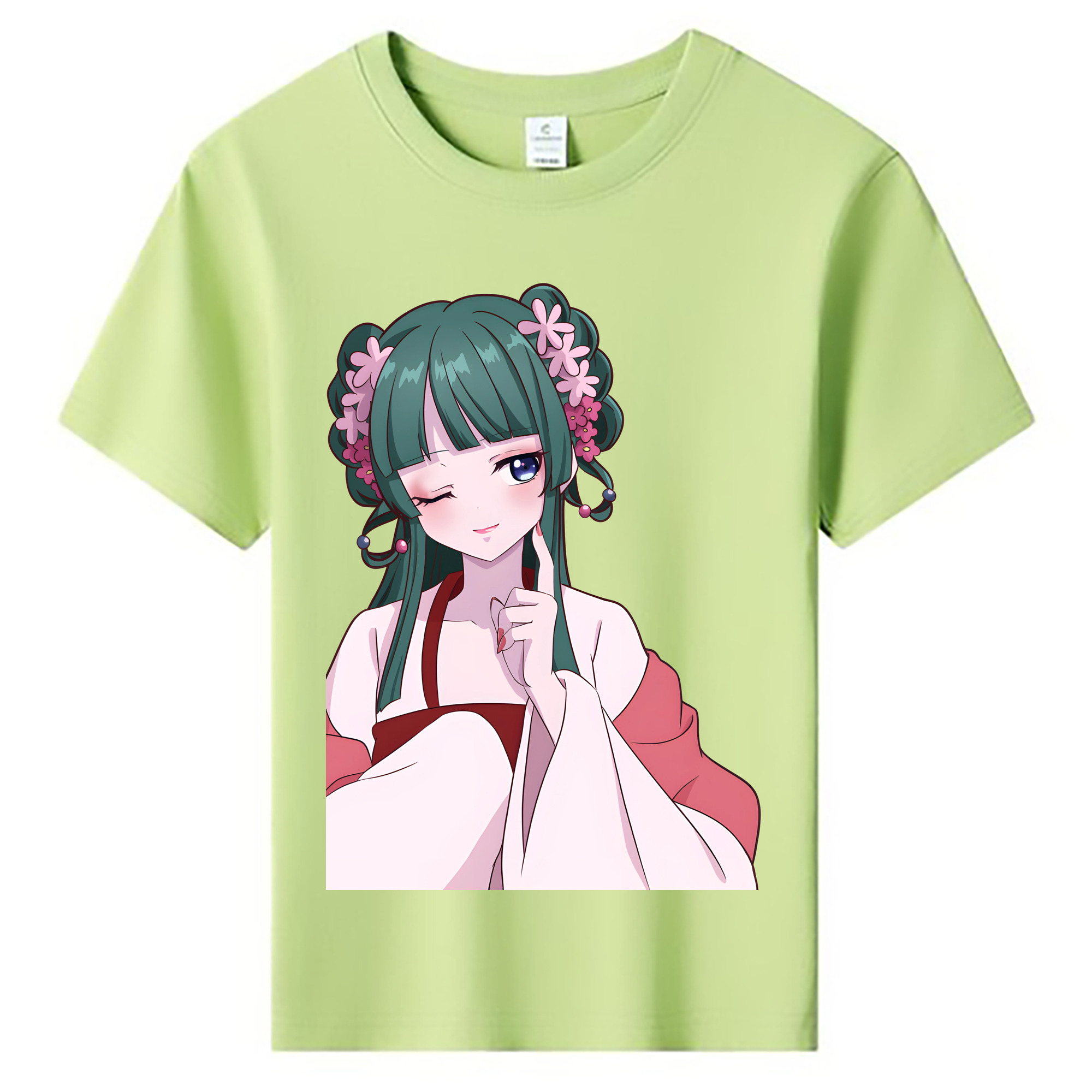 （画像用） 薬屋のひとりごと The Apothecary Diaries 綿100％キッズTシャツ（フロントプリント）